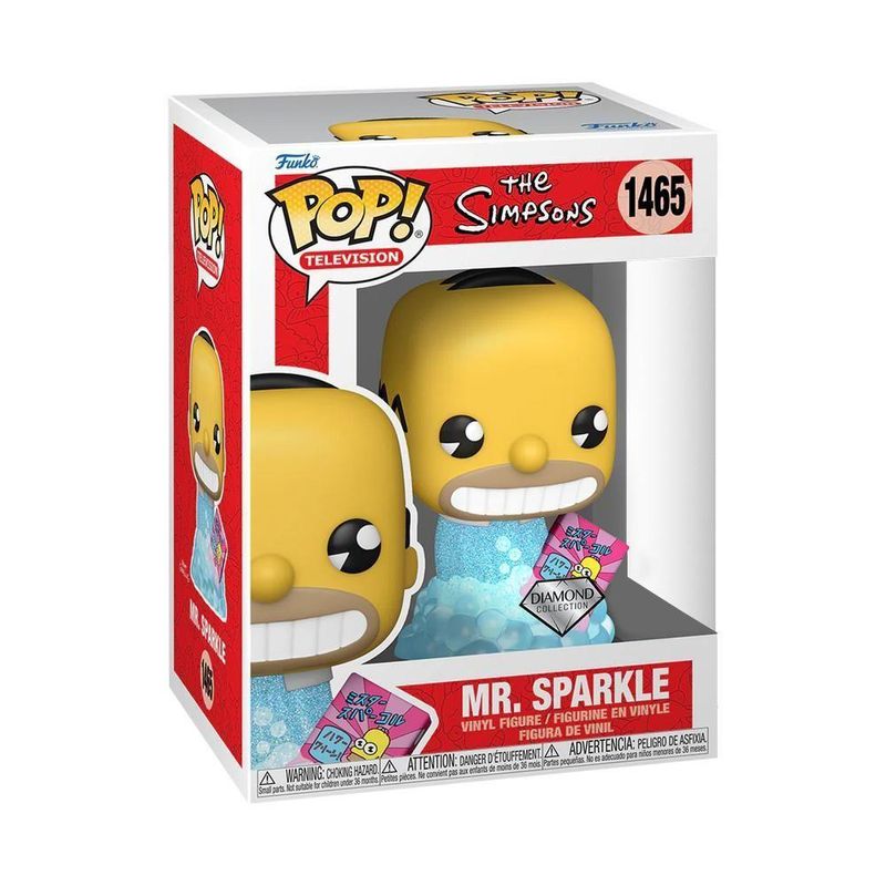 Boneco Funko Pop! Os Simpsons - Mr Sparkle