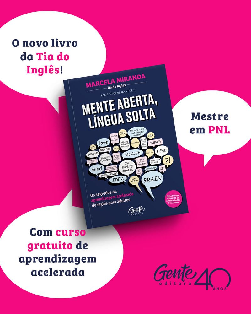 Mente aberta, língua solta