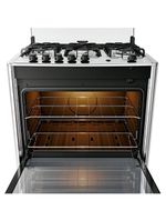 Fogão 5 Bocas Dako Magister Style Espelhado Com Mesa Inox Preto Bivolt