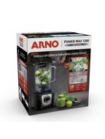 Liquidificador Ln78 Power Max Limpa Fácil 1200w Arno Preto 220v