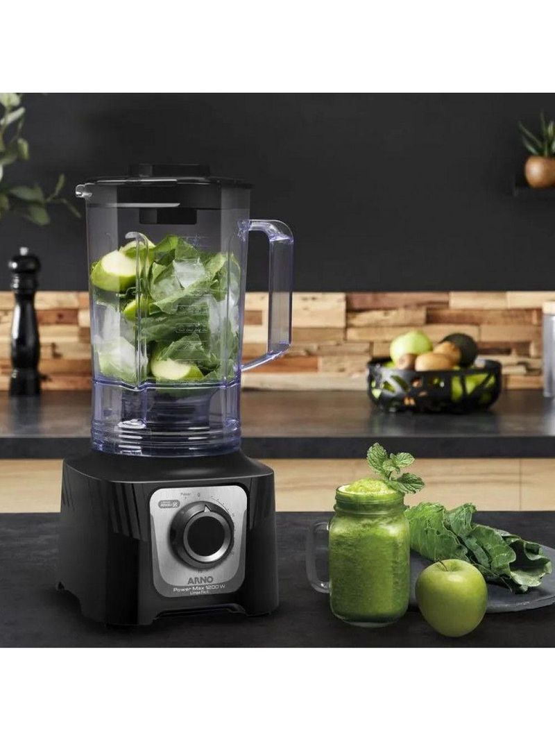 Liquidificador Ln78 Power Max Limpa Fácil 1200w Arno Preto 220v