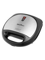 Sanduicheira Grill Britânia Antiaderente Preto/Inox 127V