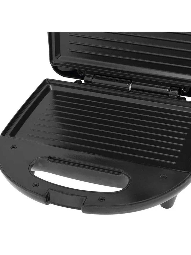 Sanduicheira Grill Britânia Antiaderente Preto/Inox 127V