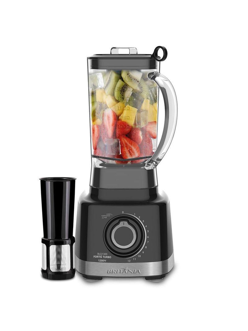 Liquidificador Britânia BLQ1300P Fortis Turbo 1400W 3L 110V