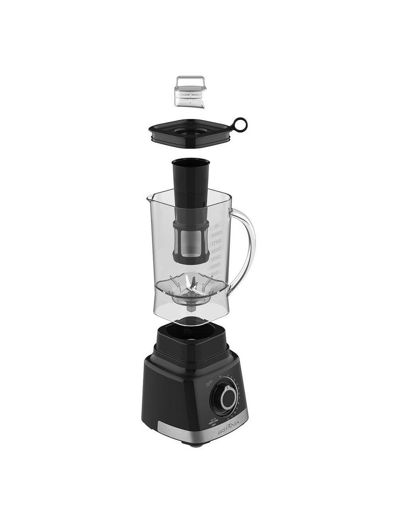 Liquidificador Britânia BLQ1300P Fortis Turbo 1400W 3L 110V