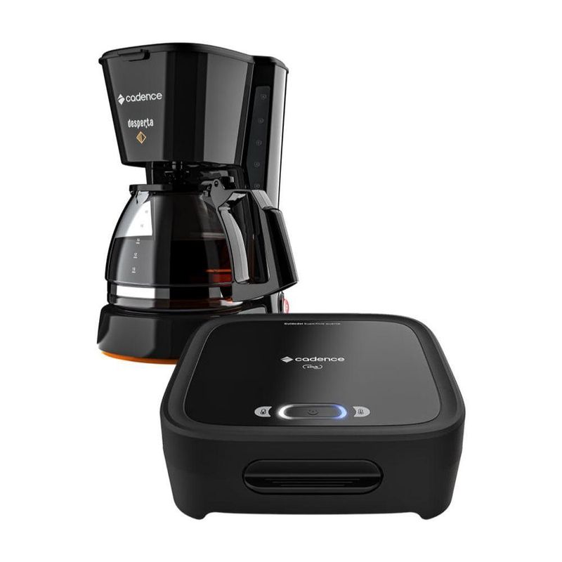 Kit Click Cadence Sanduicheira E Cafeteira Desperta 110V