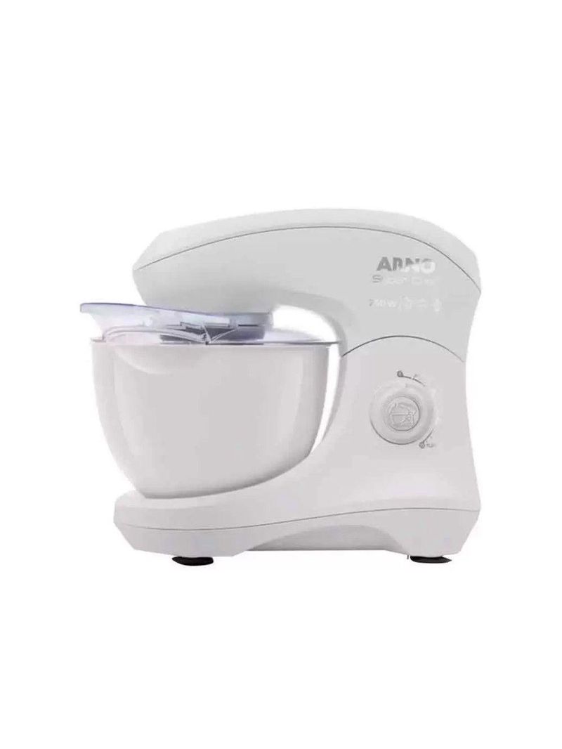 Batedeira Planetária Arno Chef 750w 5L Branca Km00 220v