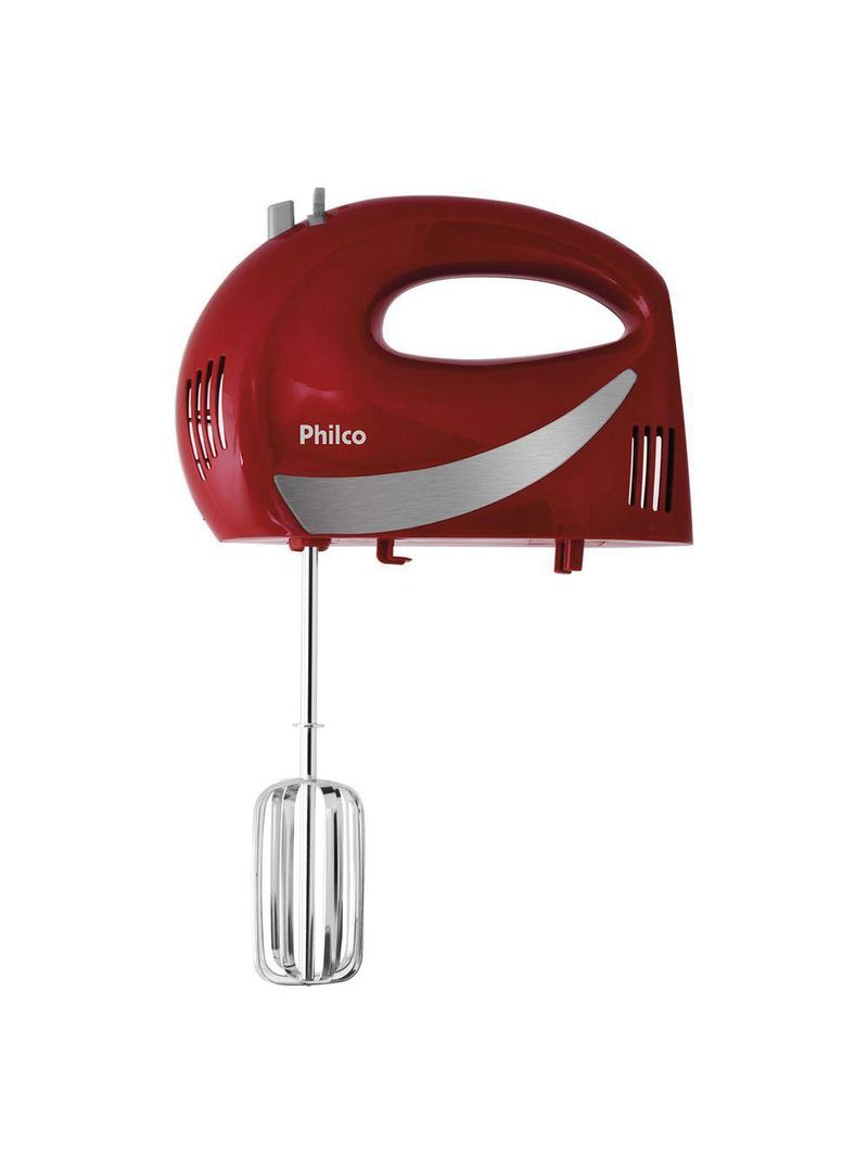Batedeira Philco Paris Inox Vermelha 400W 220V