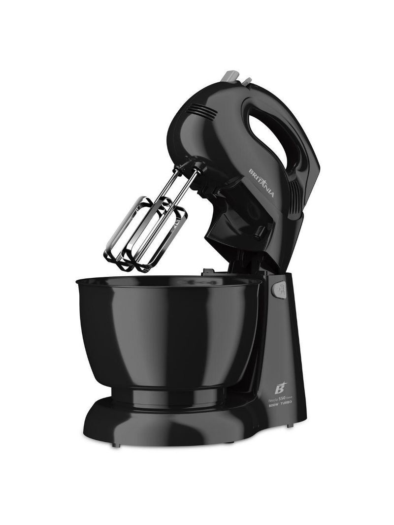 Batedeira Britânia Perola 550 Neve 4,3l 500w Preto 127 V