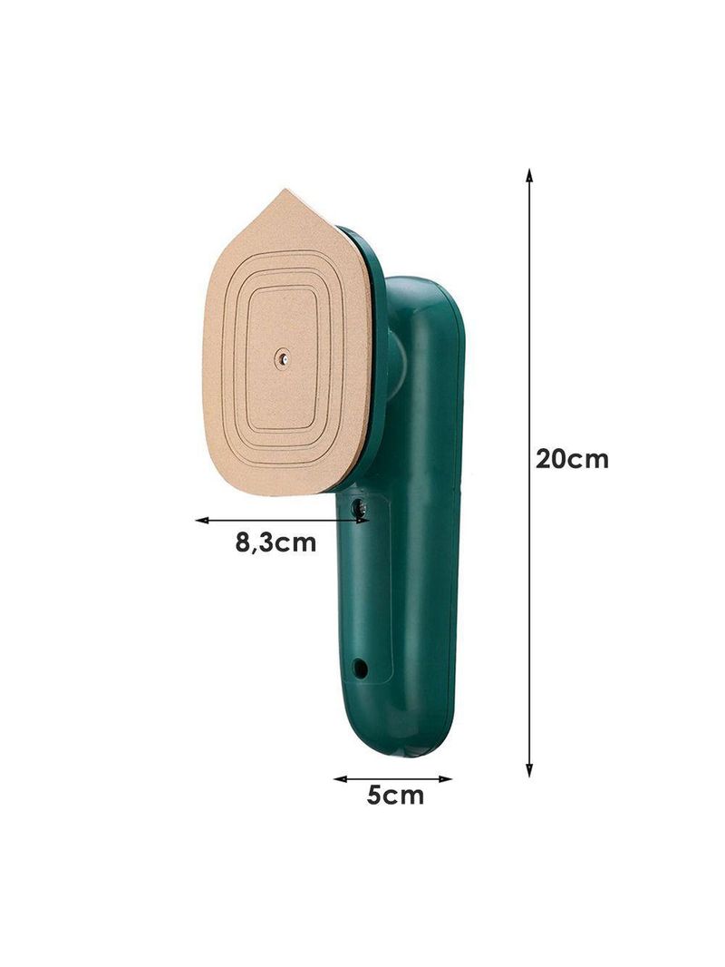 Mini Ferro De Passar Roupa Portátil Para Viagem Cabe Na Mala Bivolt