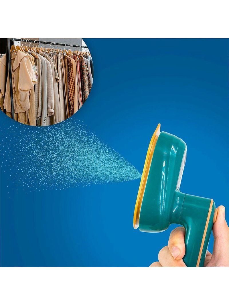 Mini Ferro De Passar Roupa Giratorio Portatil A Vapor Viagem