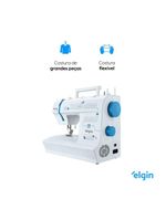 Máquina De Costura Genius Plus 31 Pontos Elgin 110V