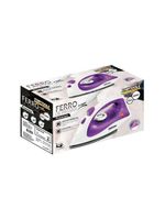 Ferro De Passar à Vapor Roxo Base Antiaderente 1500w 110V