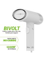 Passadeira a Vapor Dobrável Philco 150ml 1250W PVP06A Bivolt