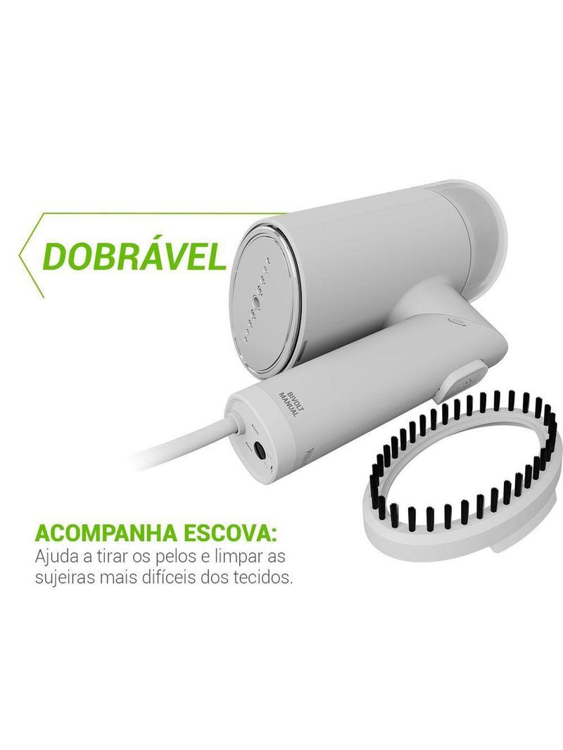 Passadeira a Vapor Dobrável Philco 150ml 1250W PVP06A Bivolt