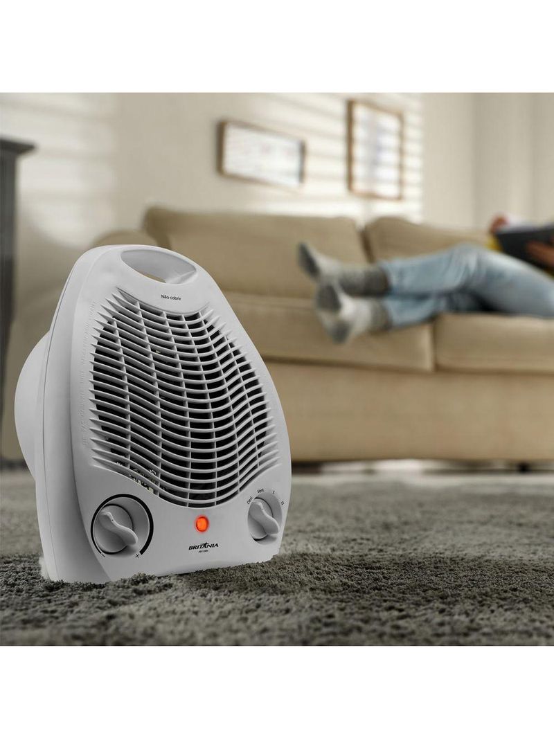 Aquecedor Britânia com 3 Níveis de Potência 1500W AB1100N 110V