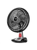 Ventilador De Mesa 40cm Mondial Vtx-40-8p-rl Turbo 8 Pas Repelente Liquido Preto Com Prata 220 V