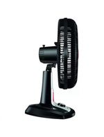 Ventilador De Mesa 40cm Mondial Vtx-40-8p-rl Turbo 8 Pas Repelente Liquido Preto Com Prata 220 V