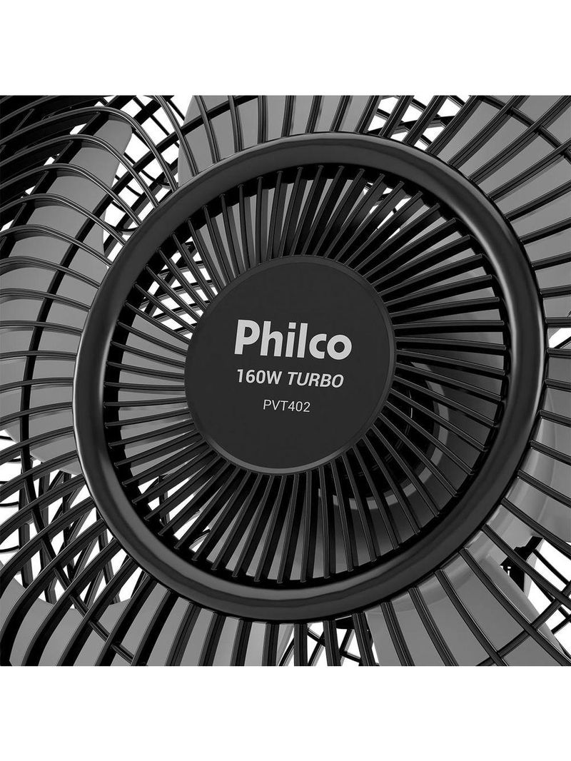 Ventilador Philco Maxx Force Função Repelente 160W PVT402 220V