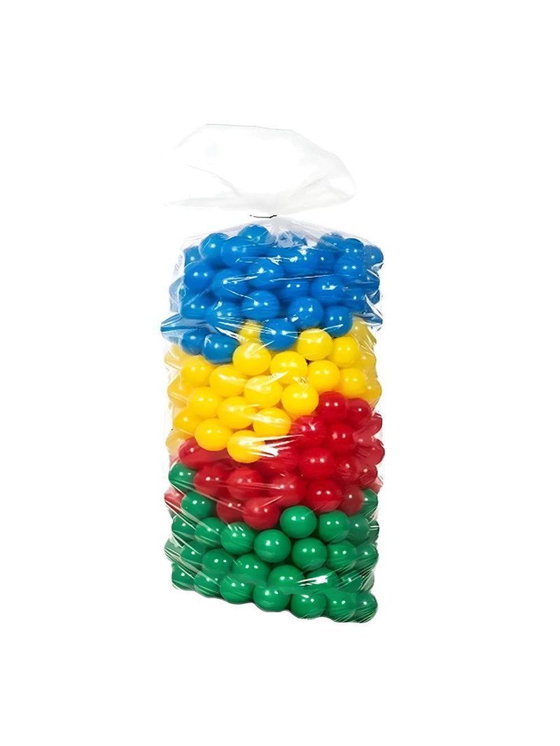 Kit Pula Pula 2,44m + Piscina De Bolinhas 1,00m + 500 Bolinhas + Escorregador Médio + Gangorra 1 L