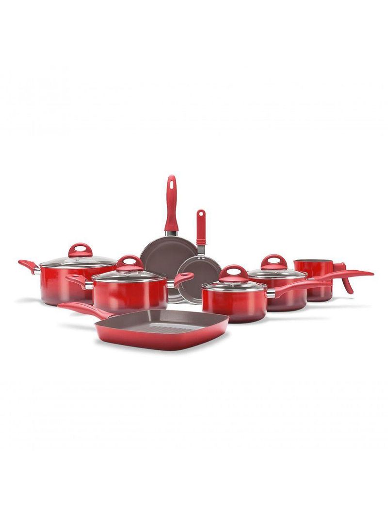 Jogo De Panelas 8 Peças - Ceramic Life Smart Plus Brinox
