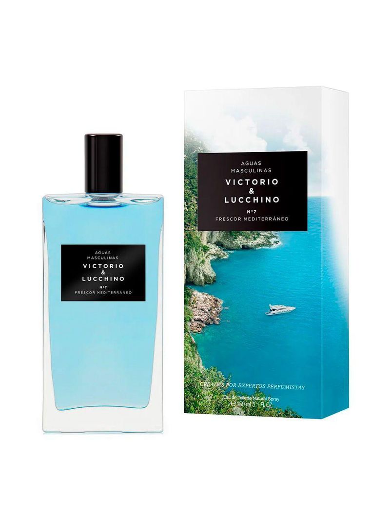 Victorio & Lucchino Aguas Nº7 Frescor Mediterraneo Eau De Toilette - Perfume Masculino 150ml