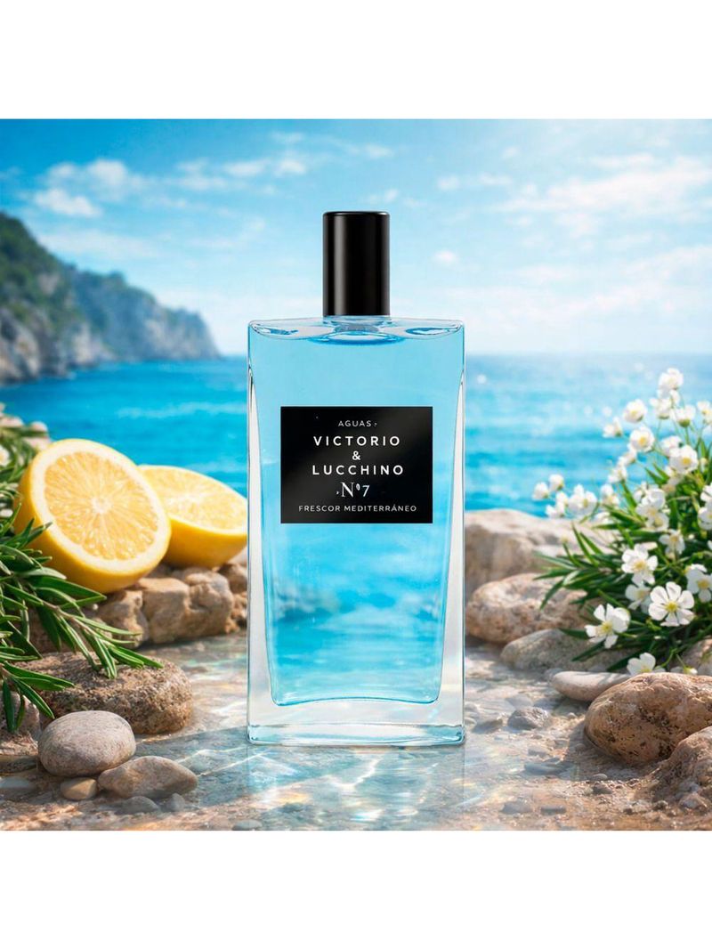 Victorio & Lucchino Aguas Nº7 Frescor Mediterraneo Eau De Toilette - Perfume Masculino 150ml