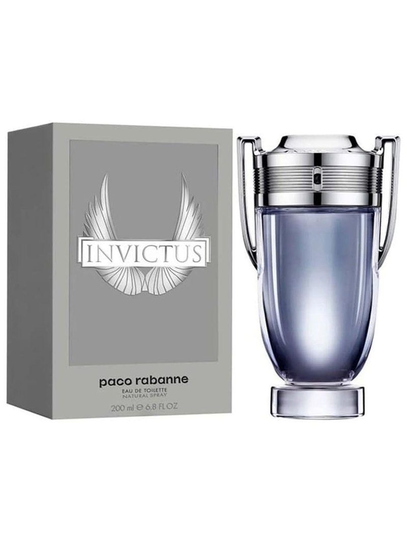 Paco Rabanne Invictus Eau De Toilette Perfume Masculino 200 Ml