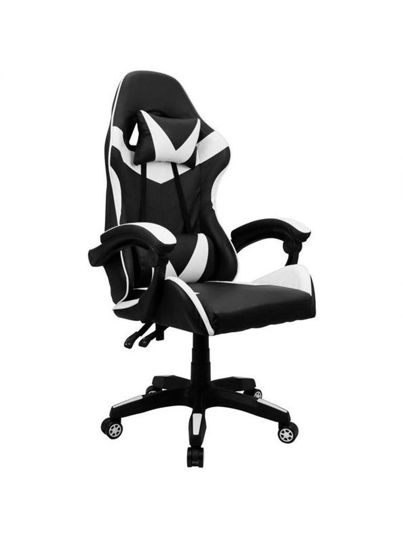 Cadeira Gamer Preta E Branca