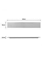 Painel Led 60x10 Retangular Branco Embutir 18w 4000k Foxlux