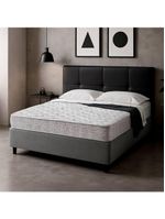 Cama Box Casal Espuma D33 Inducol Soft 138x188x55cm Cbp Cinza
