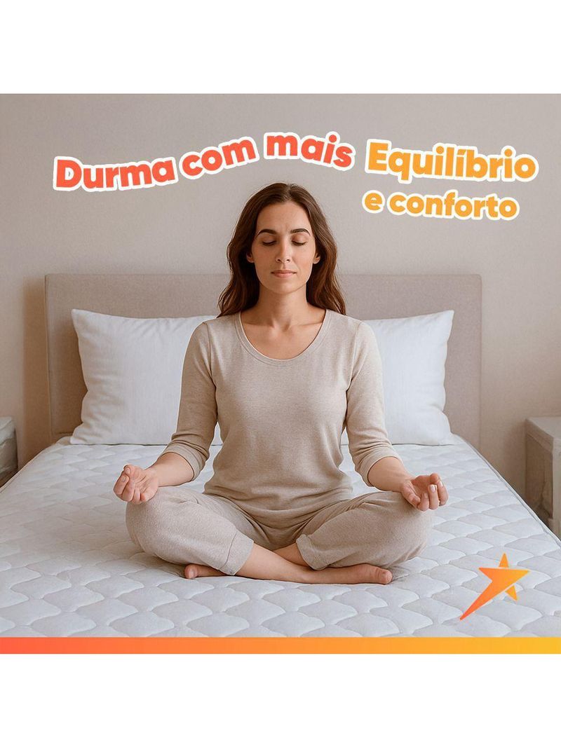 Cama Box Casal Espuma D33 Inducol Soft 138x188x55cm Cbp Cinza