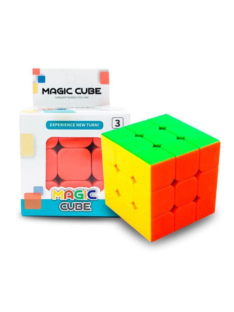 Cubo Mágico 5x5 Clássico Colorido Educativo