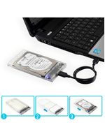 Case Transparente Hd Externo E Sata Ssd Usb Exbom