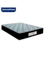 Cama Box Baú Casal Suede + Colchão Molas Ensacadas Sereneprime Sonnolux 138x188x69 Cor:marrom
