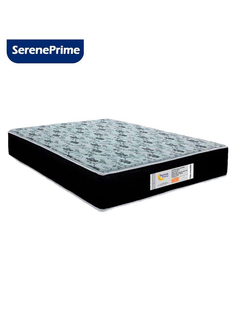 Cama Box Baú Casal Suede + Colchão Molas Ensacadas Sereneprime Sonnolux 138x188x69 Cor:marrom