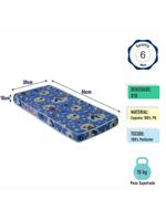 Mini Berço Infantil Moisés Multifuncional 4 Em 1 Com Colchão E Rodas Para Quarto De Bebê Branco