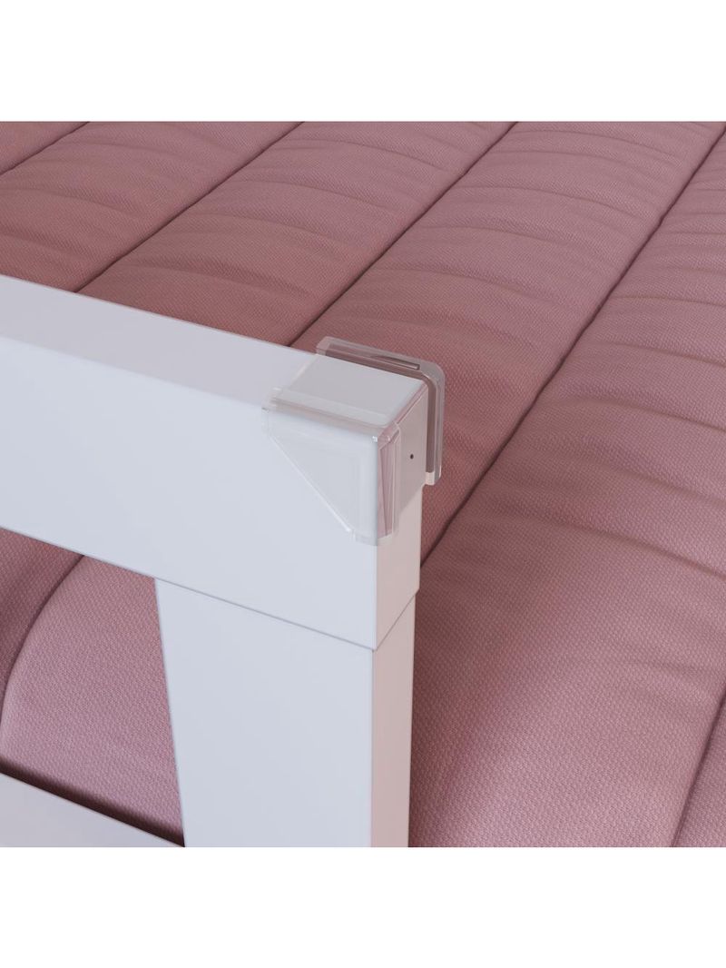 Cama Casal De Chão Infantil Montessoriana Menino Menina 194cm Com Grade De Proteção Aveiro Oak