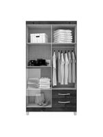 Quarto De Bebê 4 Portas Ternura Baby Com Berço Lila Branco Brilho Com Colchão - Incorplac