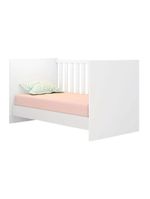 Quarto De Bebê 6 Portas Ternura Baby Com Berço Americano 100 Branco Brilho Com Colchão Ortobom
