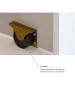 Bicama Infantil Slim Grade Proteção Madeira Branco
