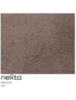 Sofá Curvo Montserrat 180cm 03 Lugares Bouclé Marrom Claro - Nexta Casa
