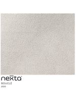 Sofá Reto 03 Lugares 180cm Mônaco Bouclé Off White - Nexta Casa