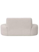 Sofá Reto 03 Lugares 180cm Mônaco Bouclé Off White - Nexta Casa