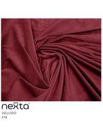 Sofá 03 Lugares 210cm Mônaco Veludo Marsala - Nexta Casa