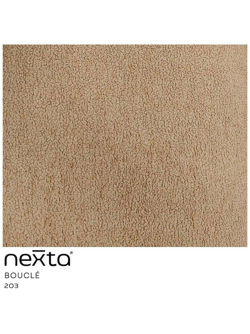 Sofá Orgânico Horizonte 4 Lugares 230cm Bouclé Camel - Nexta Casa