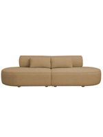 Sofá Orgânico Horizonte 4 Lugares 230cm Bouclé Camel - Nexta Casa
