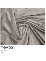 Sofá Molino 5 Lugares 300cm Chaise Esquerdo Pés Gold Veludo Creme - Nexta Casa