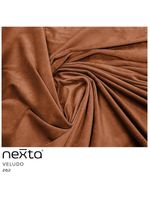 Sofá 03 Lugares 180cm Sala De Estar Miami Veludo Camel - Nexta Casa