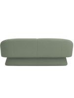 Sofá Orgânico 03 Lugares 180cm Liz Bouclé Verde Claro - Nexta Casa